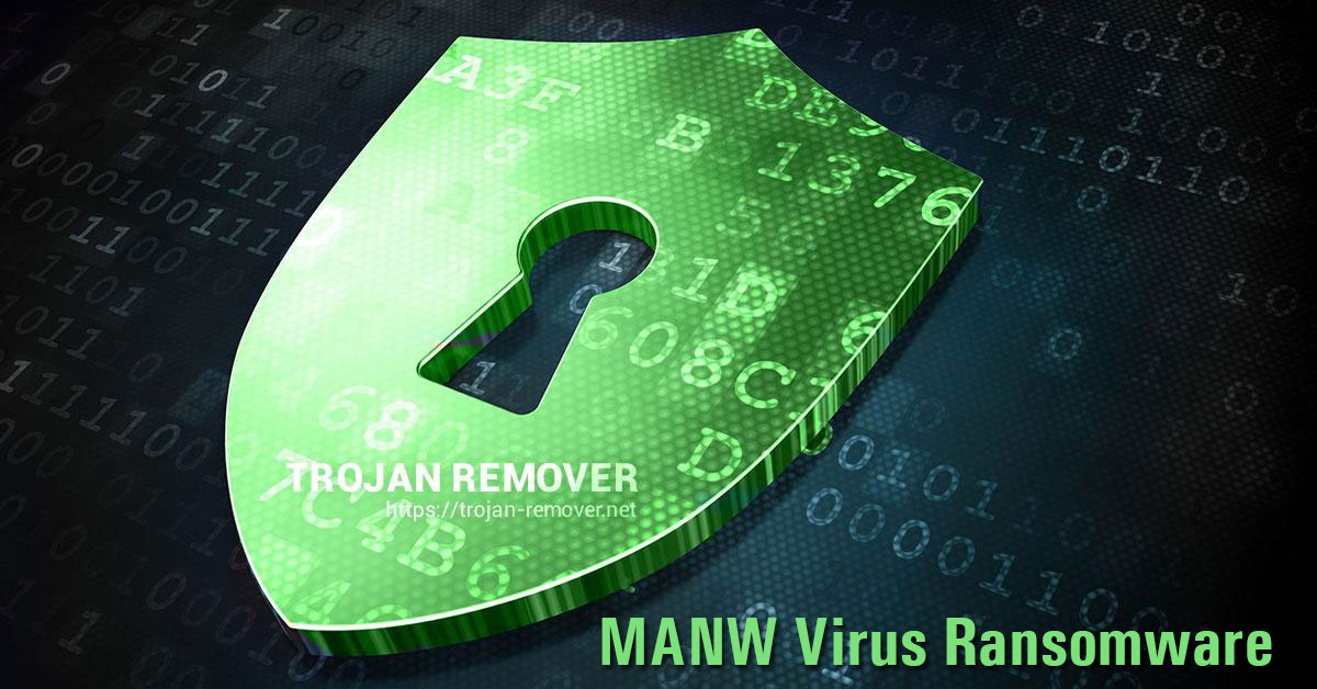 MANW Virus ransomware (.File MANW)