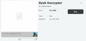 Descriptografador Ryuk