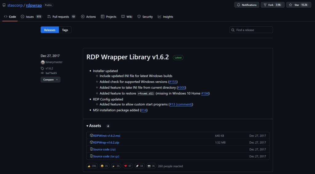 RDPラッパーライブラリ.